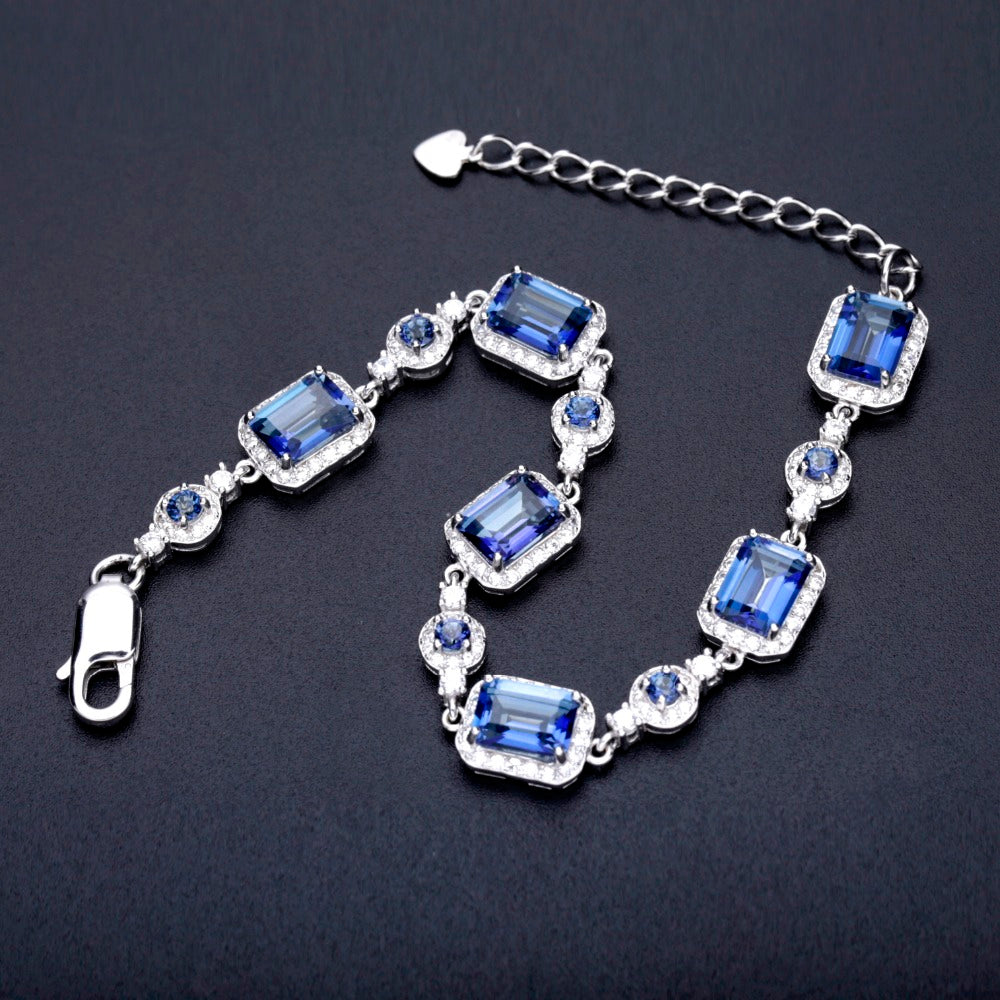 Mystic Quartz Link Bracelet