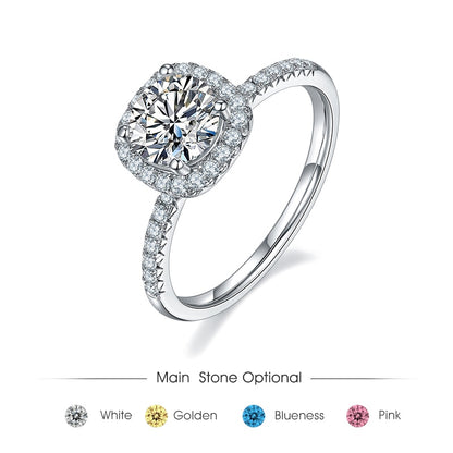 moissanite wedding rings 