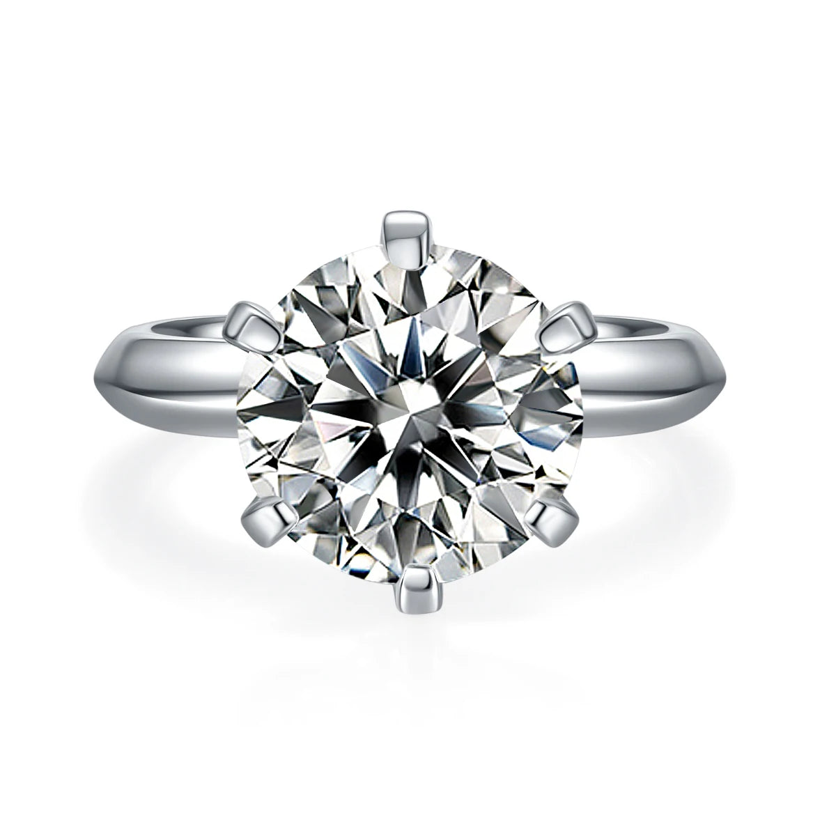 5CT Moissanite Solitaire Engagement Ring | Choosen Jewelry | 925 Sterling Silver