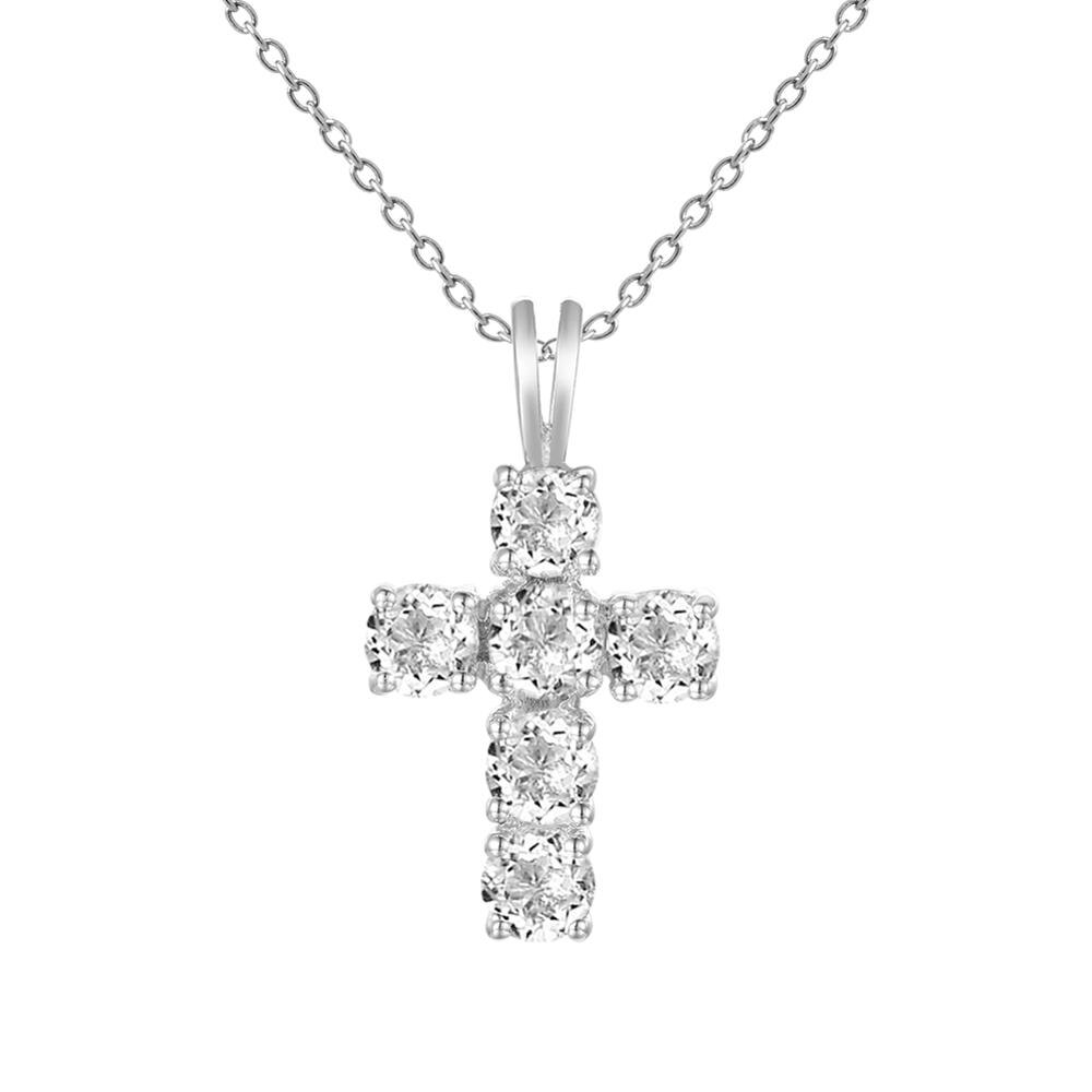 White Topaz Religious Necklace