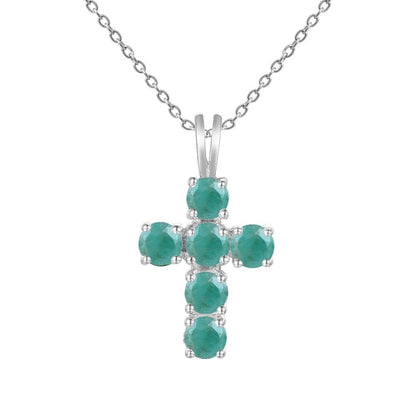 Emerald Religious Necklace