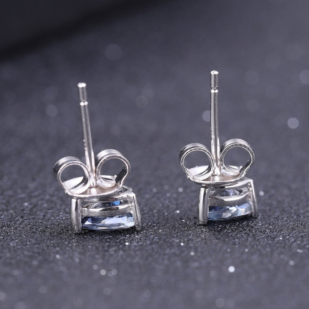 Mystic Quartz Screw Back Earrings