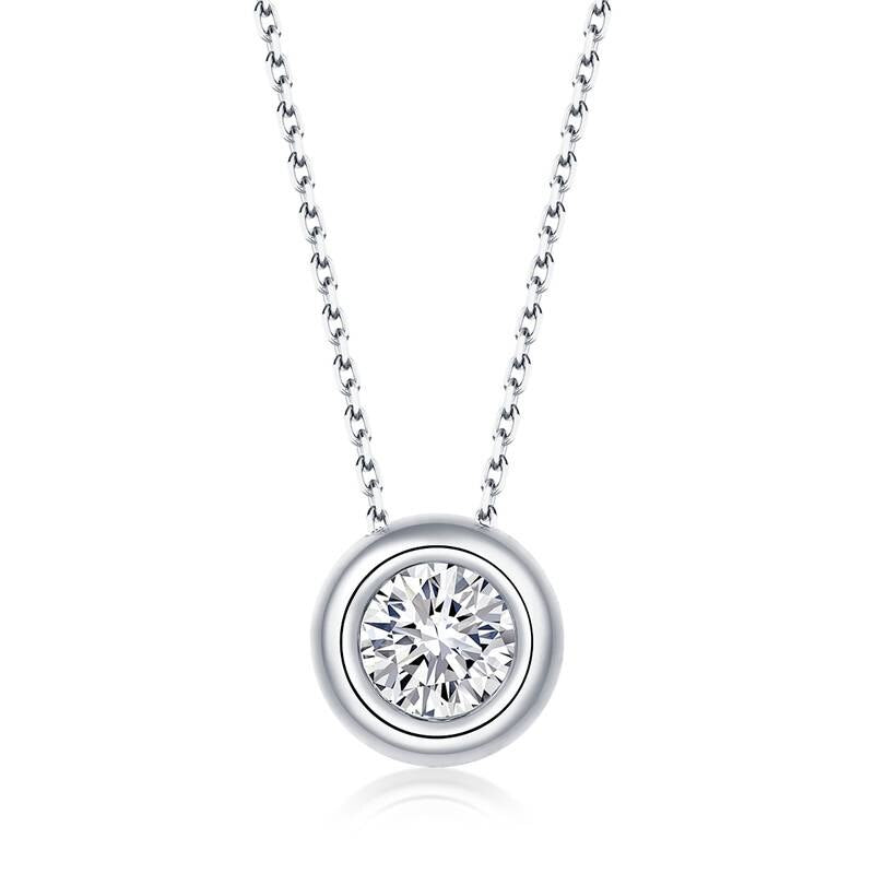 moissanite necklace for women