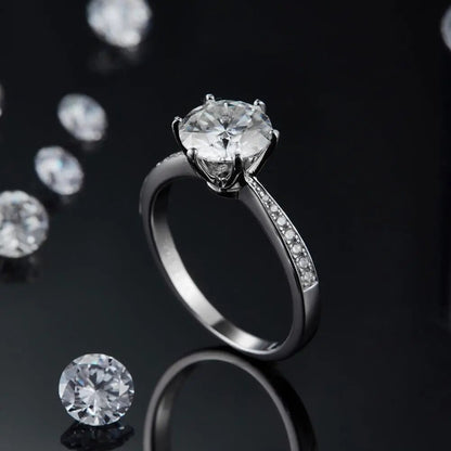 pave engagement rings