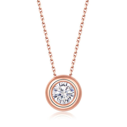 moissanite necklace