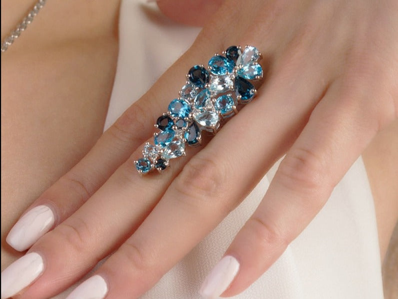 London Blue Topaz Ring