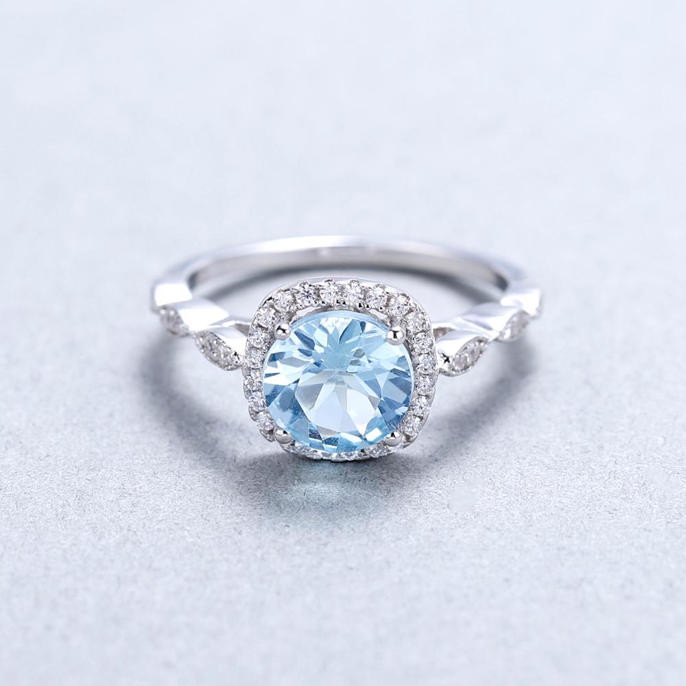 Gemstone Engagement Rings