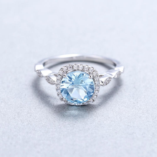 Gemstone Engagement Rings