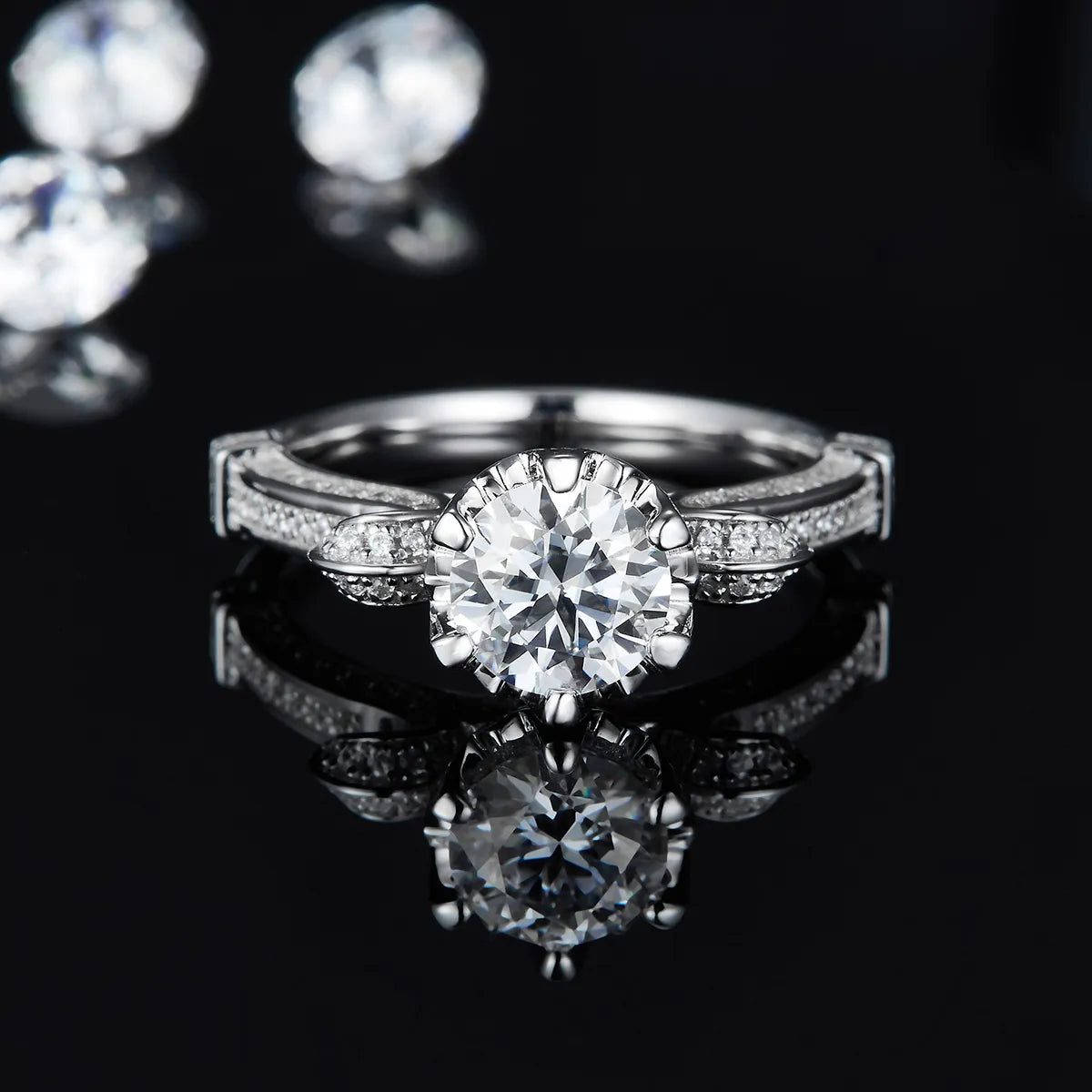 women moissanite rings