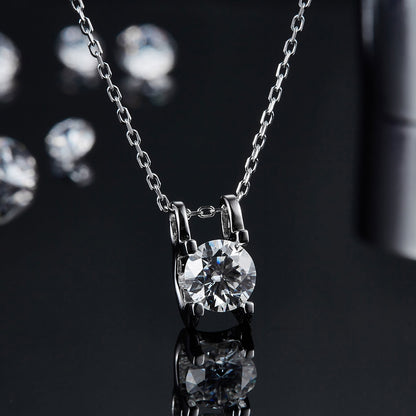 moissanite necklace for women