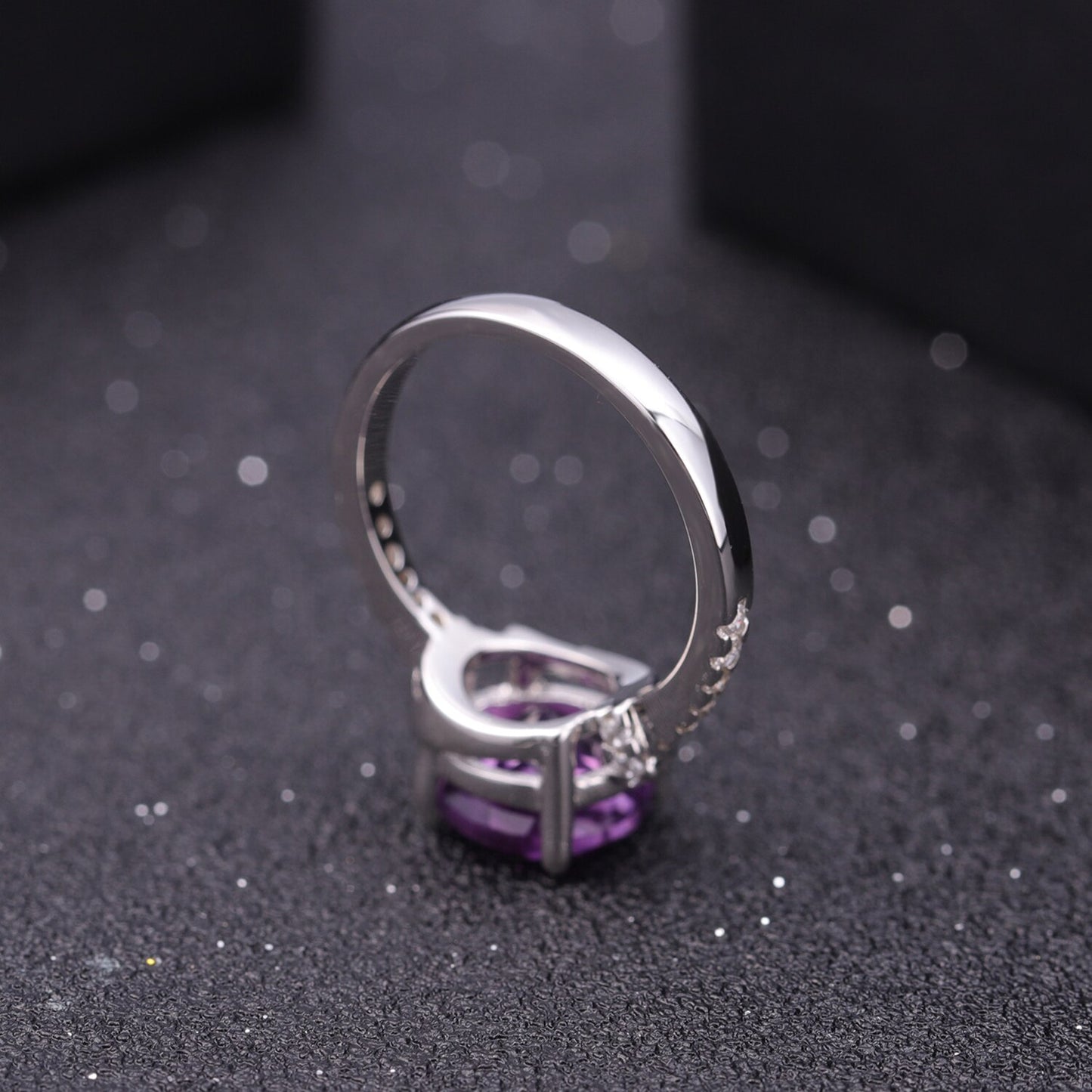 Silver Amethyst Ring