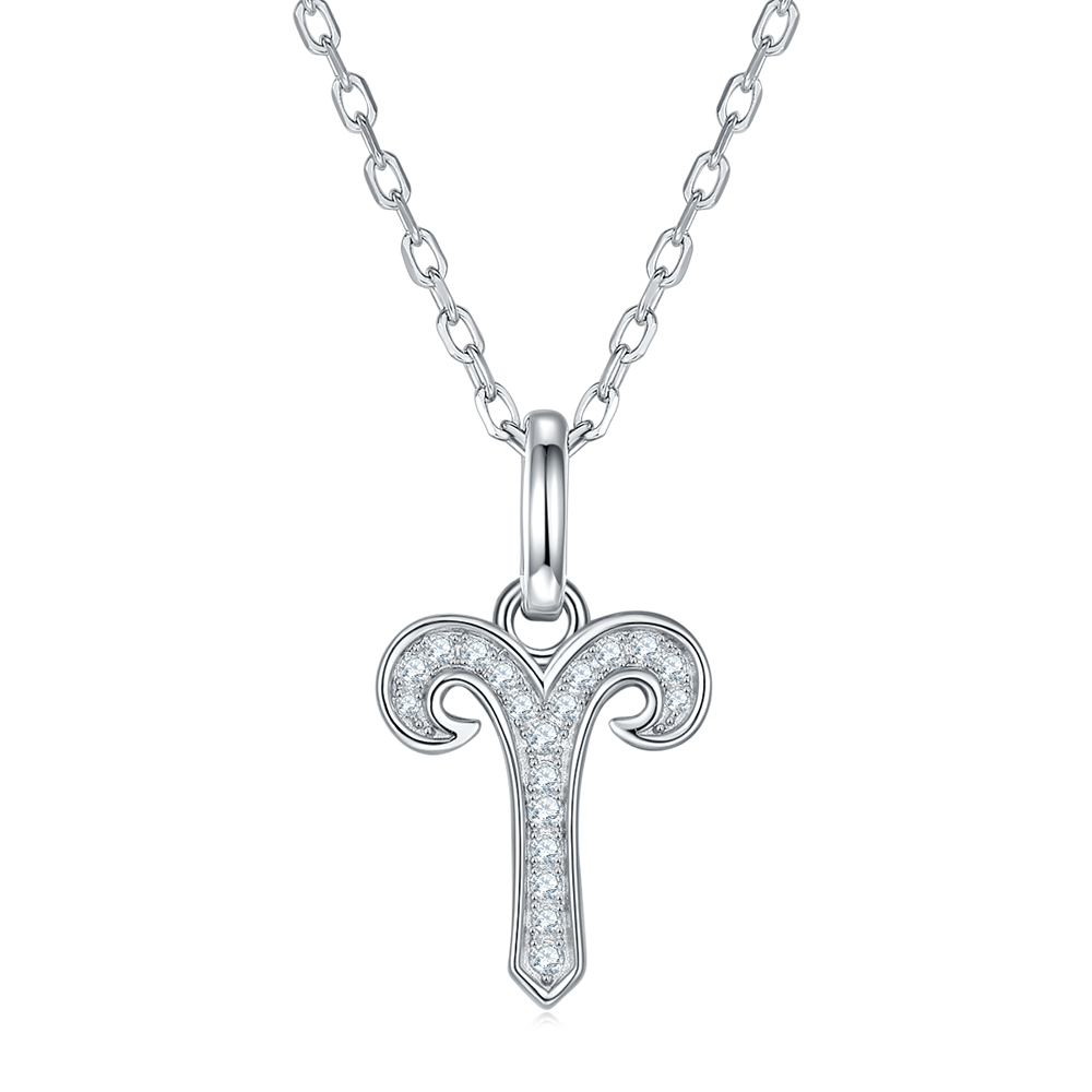 Aries Moissanite Necklace