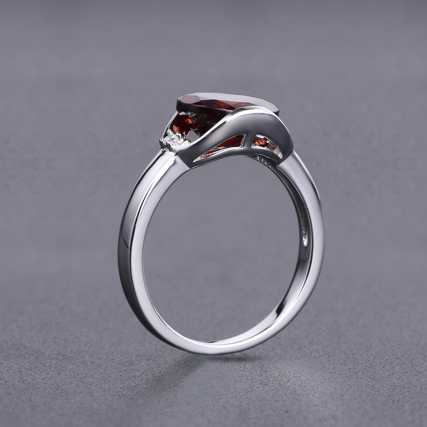 garnet engagement rings