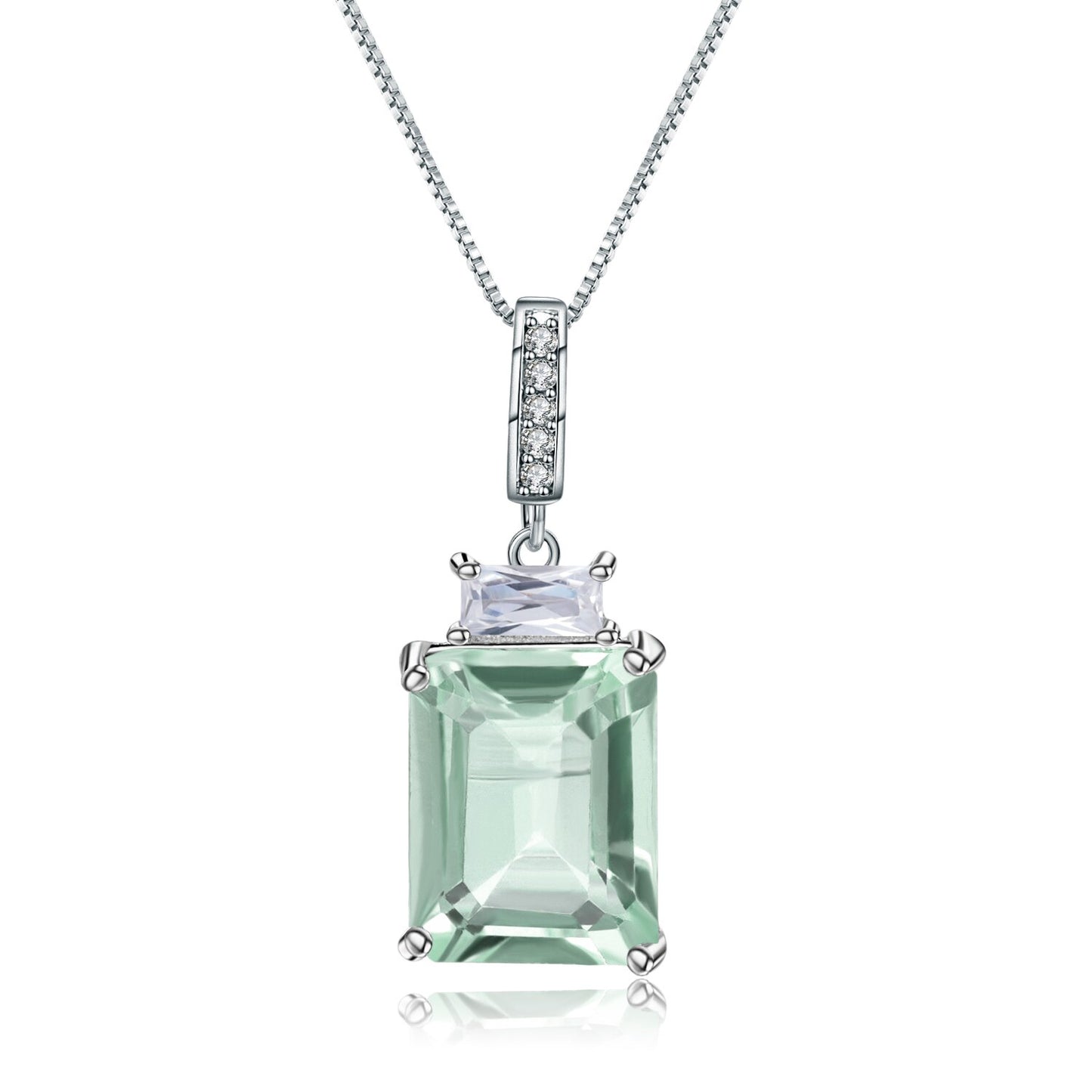 Green Amethyst Necklace