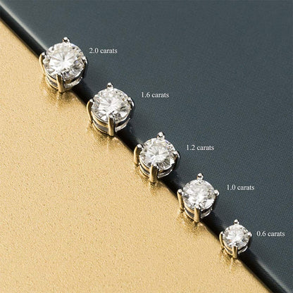 Solitaire Earrings