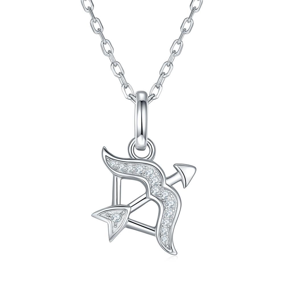 Sagittarius Moissanite Necklace