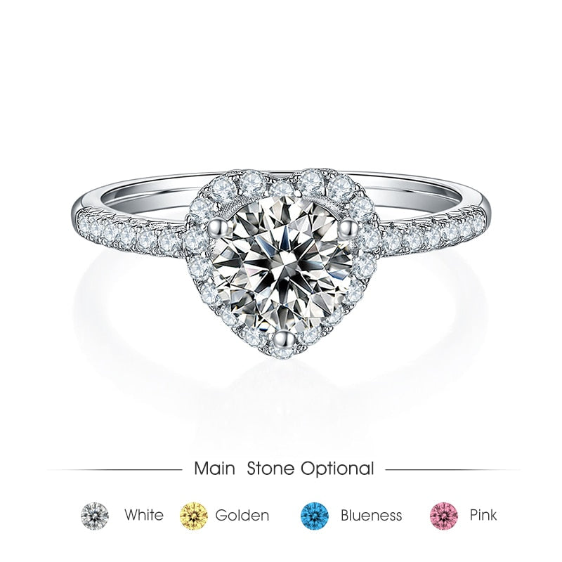 Moissanite Promise Ring