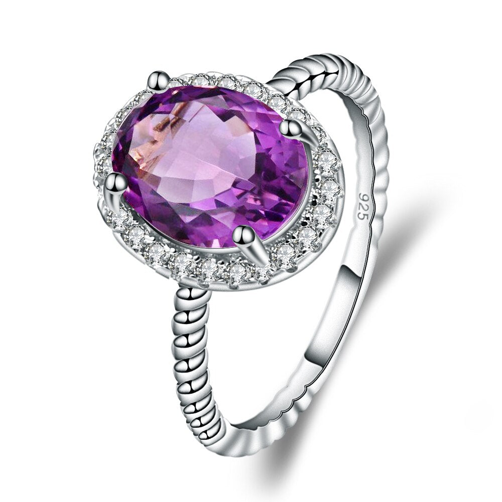 amethyst rings for women