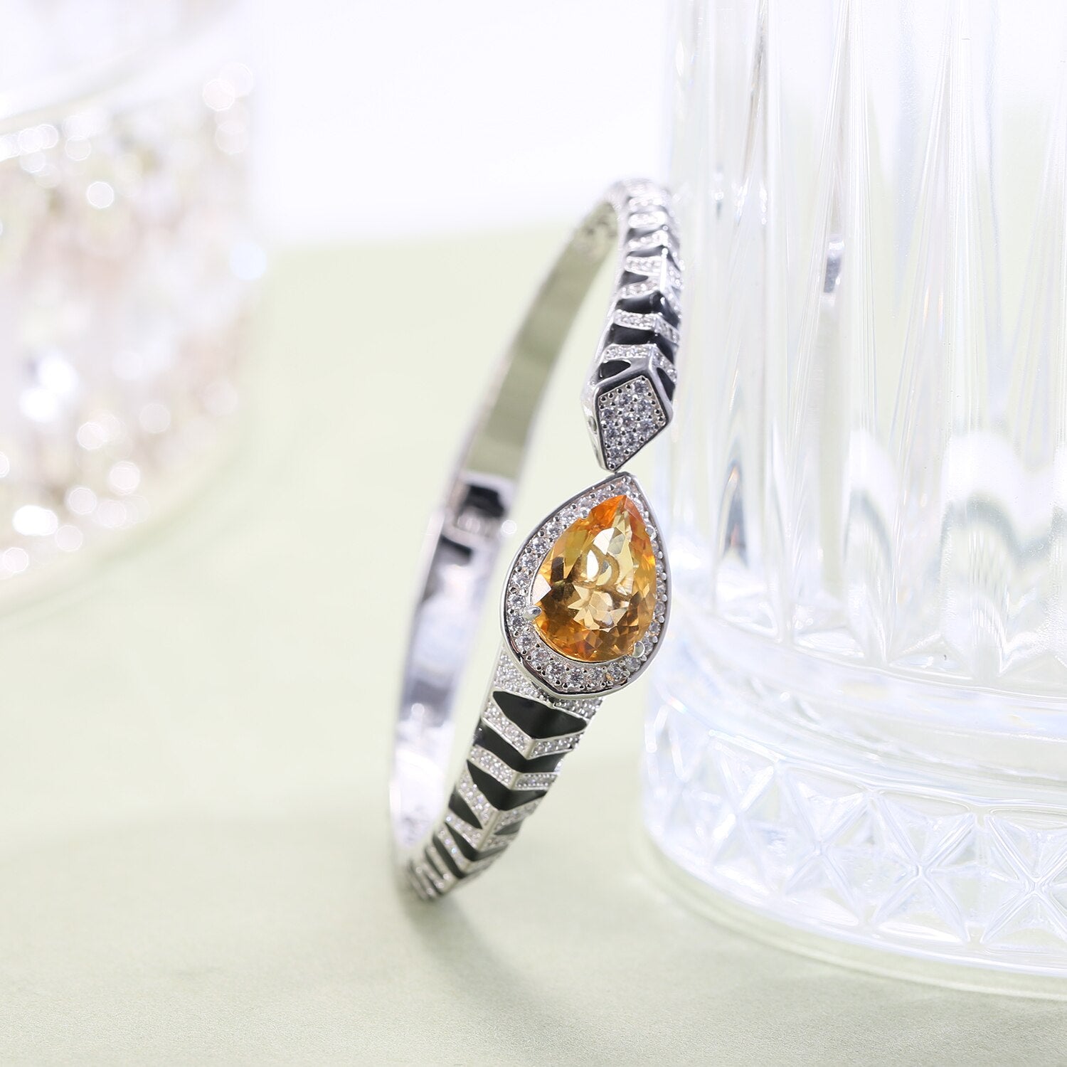 Citrine Cuff Bracelet