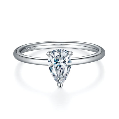 pear shaped engagement ring