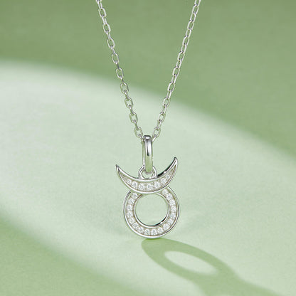 White Gold Plated Necklace