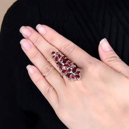 ruby cocktail ring 