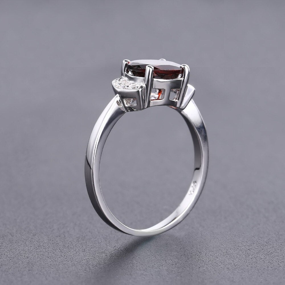 garnet engagement rings